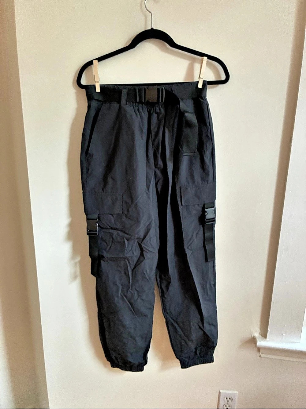 Black Cargo Pants